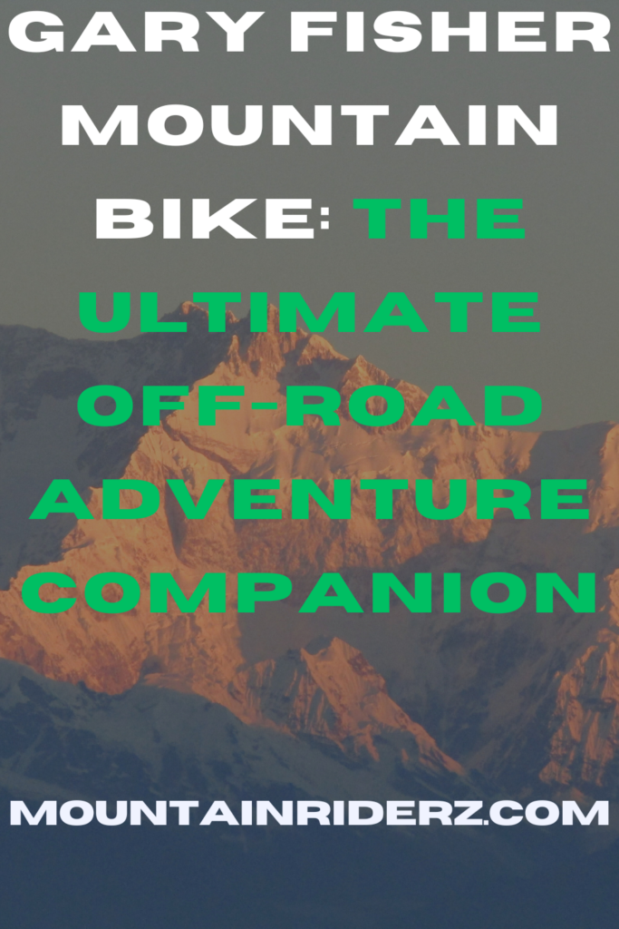 Gary Fisher Mountain Bikes