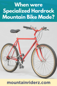 specialized hardrock mountain bike