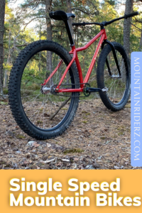 single speed mountain bike
