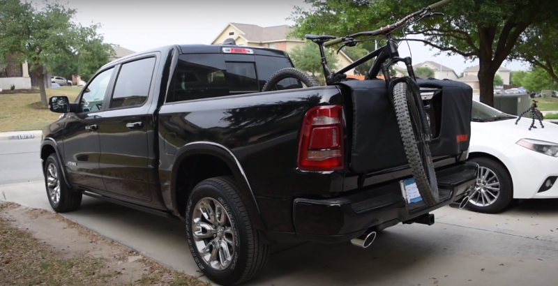 mountain bike tailgate pad